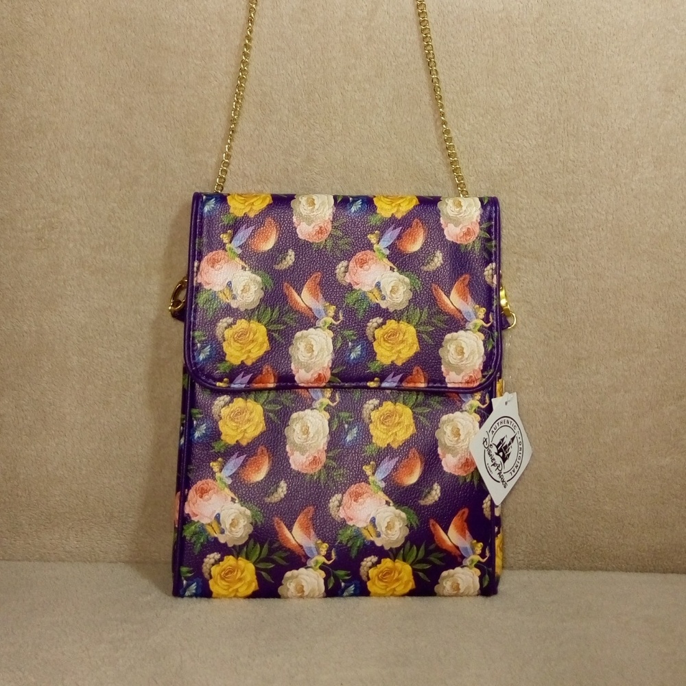 Disney Parks Tinkerbell Tablet Case With Chain
